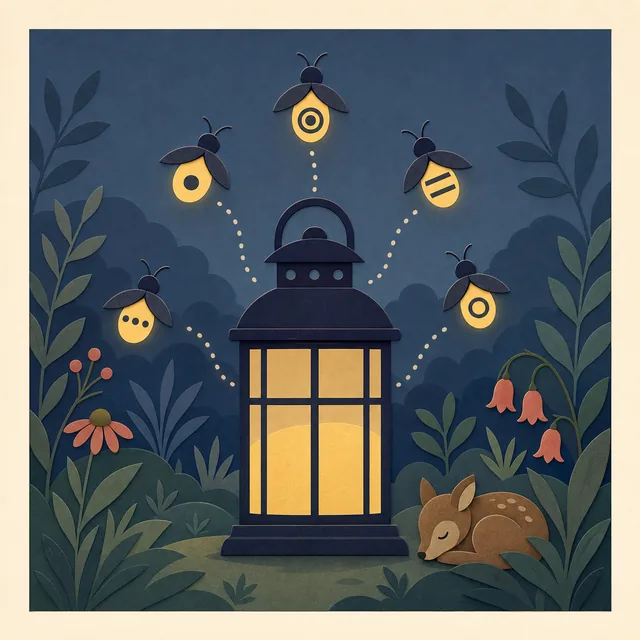 Firefly Lantern. Guide gentle lights into a quiet lantern.