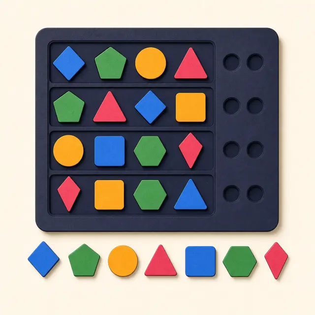 Gem Codebreaker. Crack the hidden sequence.