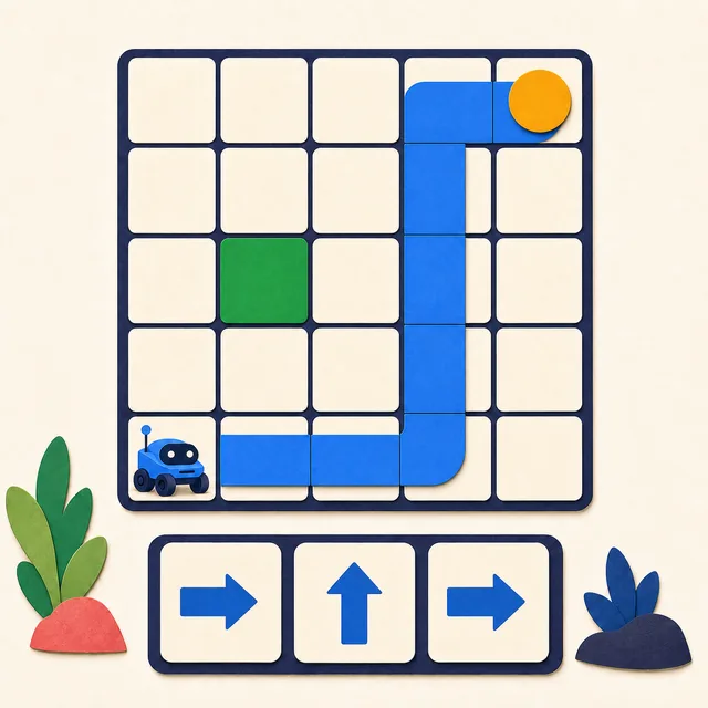Path Pilot. Build the rover’s route.