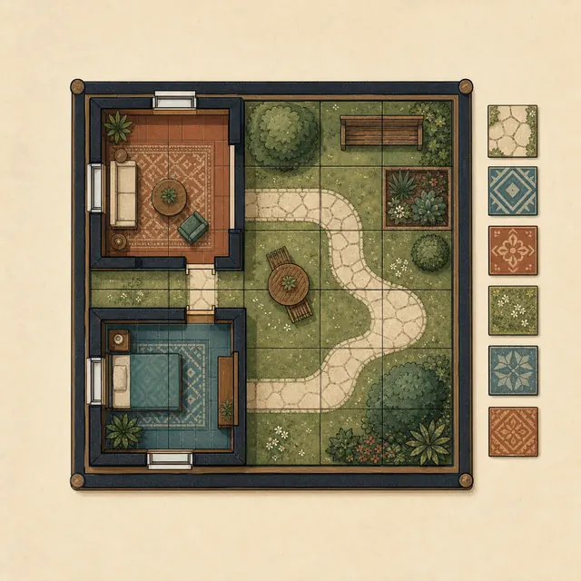 Pocket Architect. Shape a small plan around every design rule.