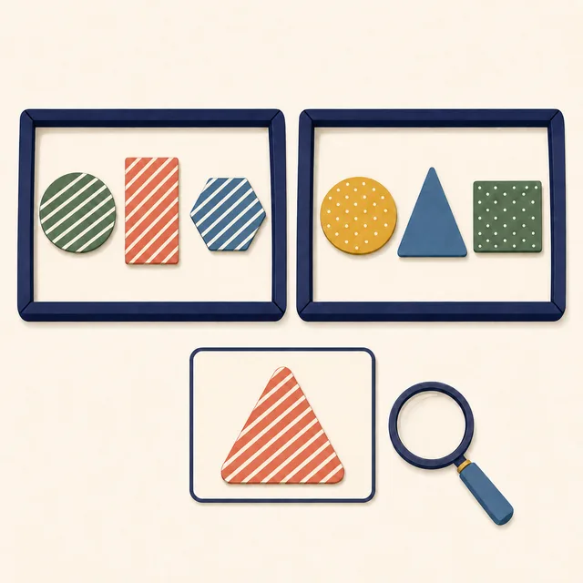 Rule Detective. Study the clues and discover the secret rule.